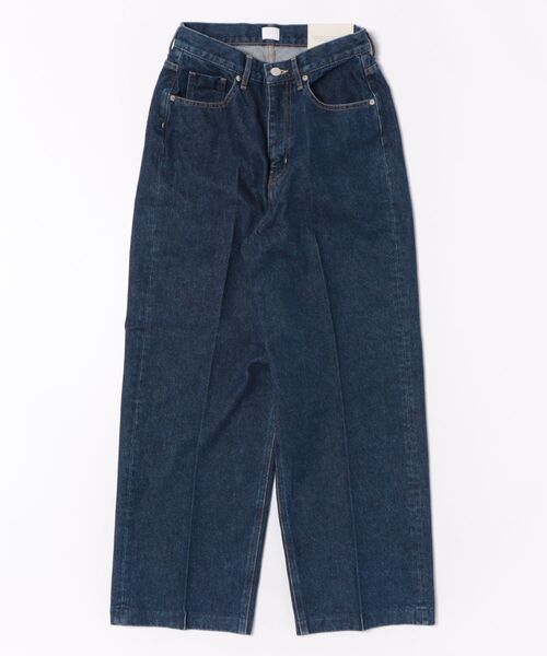 NEPLA.(ネプラ)の「NEPLA WIDE PANTS(デニムパンツ・レディース・ブルー・24/25/26)」の3枚目の写真