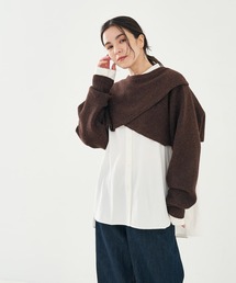 collex | 2WAYショートニットプルオーバー(ニット/セーター)