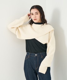 collex | 2WAYショートニットプルオーバー(ニット/セーター)