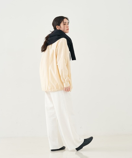 collex（コレックス）の「2WAYショートニットプルオーバー（ニット/セーター・レディース・ブラウン/アイボリー/ブラック・フリー）」の8枚目の写真