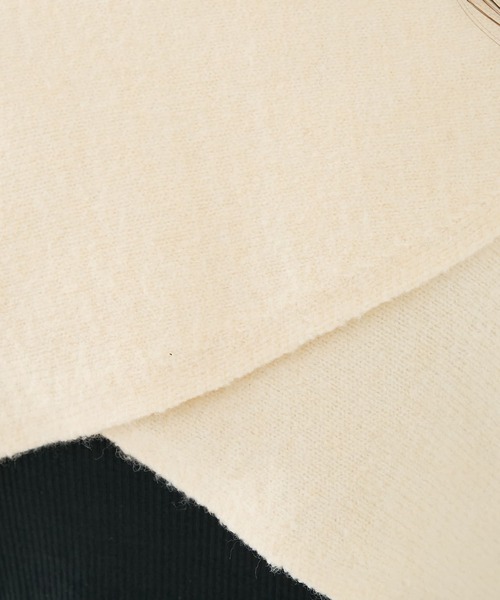 collex（コレックス）の「2WAYショートニットプルオーバー（ニット/セーター・レディース・ブラウン/アイボリー/ブラック・フリー）」の15枚目の写真