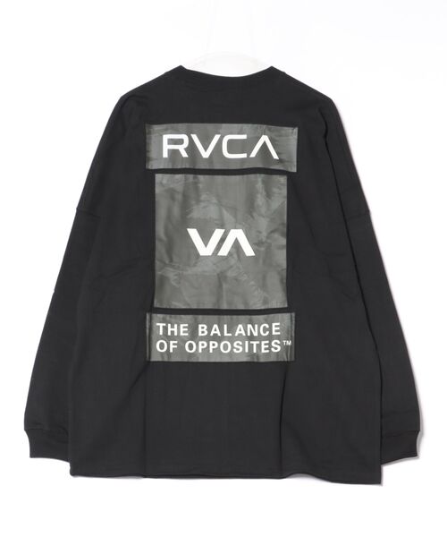 RVCA（ルーカ）の「RVCA 3BOX LT（Tシャツ/カットソー・メンズ・ブラック/ホワイト系2・M/L）」の4枚目の写真
