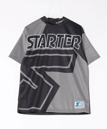【RES】【STARTER GOLF】スターターゴルフ FIELDSENSOR(R)吸水速乾 STARTERビックロゴ モックネック半袖カットソー SG-123001