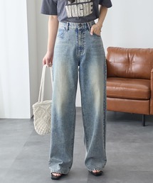 ReDial（リダイアル）の「ルーズストレートデニム（デニムパンツ）」