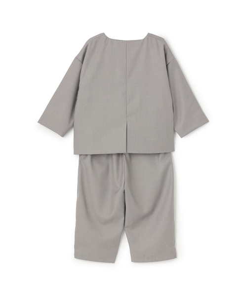 セール】【セミフォーマル】ノーカラーJK+ロングパンツセットアップ