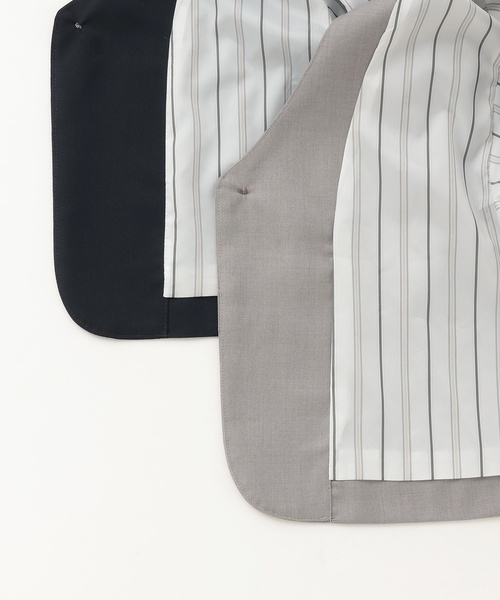 petit main（プティマイン）の「【セミフォーマル】ノーカラーJK+ロングパンツセットアップ（スーツセット・キッズ・ネイビー/グレイッシュベージュ・130cm/120cm/90cm/110cm/100cm）」の17枚目の写真