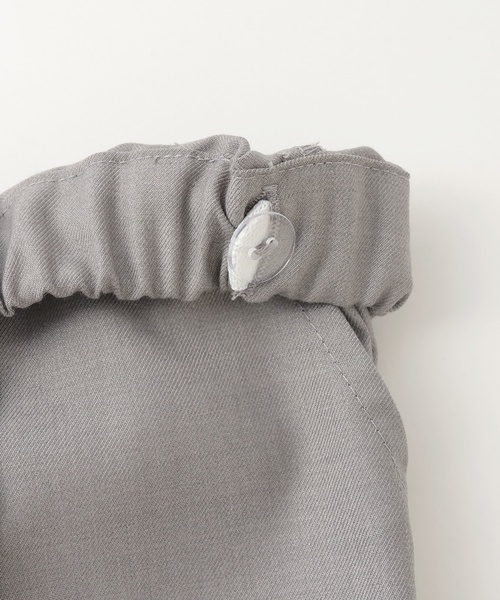 petit main（プティマイン）の「【セミフォーマル】ノーカラーJK+ロングパンツセットアップ（スーツセット・キッズ・ネイビー/グレイッシュベージュ・130cm/120cm/90cm/110cm/100cm）」の19枚目の写真