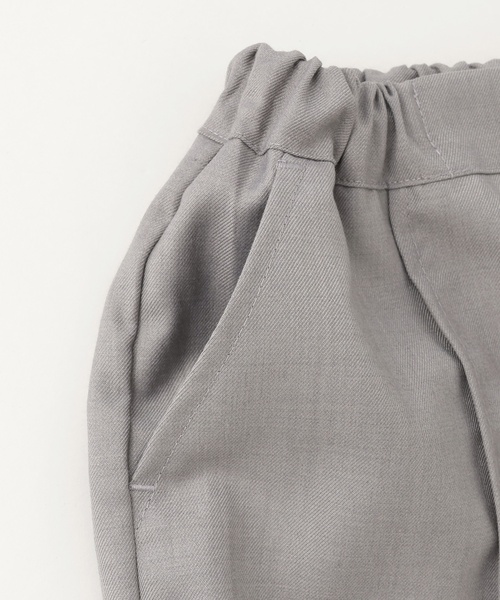 petit main（プティマイン）の「【セミフォーマル】ノーカラーJK+ロングパンツセットアップ（スーツセット・キッズ・ネイビー/グレイッシュベージュ・130cm/120cm/90cm/110cm/100cm）」の20枚目の写真