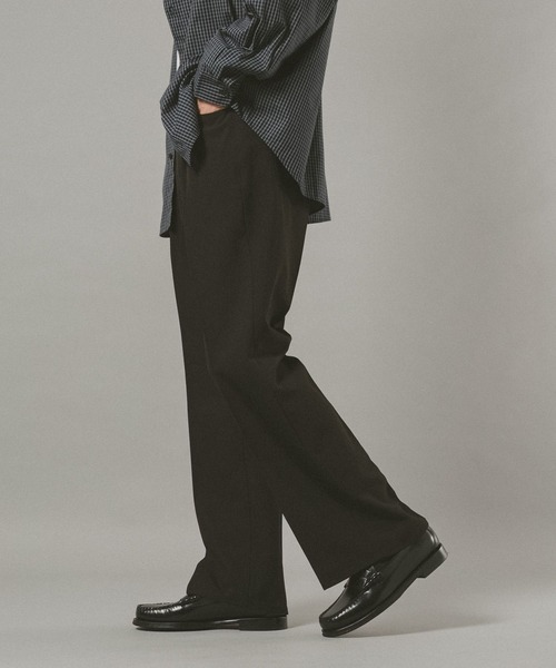 RAGEBLUE(レイジブルー)の「センタープレス/フレアスラックス(スラックス・メンズ・ブラウン/ベージュ/ブラック・MEDIUM/LARGE)」の8枚目の写真