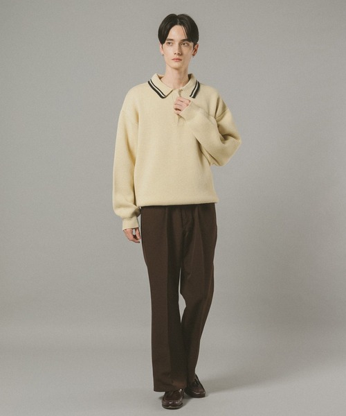 RAGEBLUE(レイジブルー)の「センタープレス/フレアスラックス(スラックス・メンズ・ブラウン/ベージュ/ブラック・MEDIUM/LARGE)」の15枚目の写真