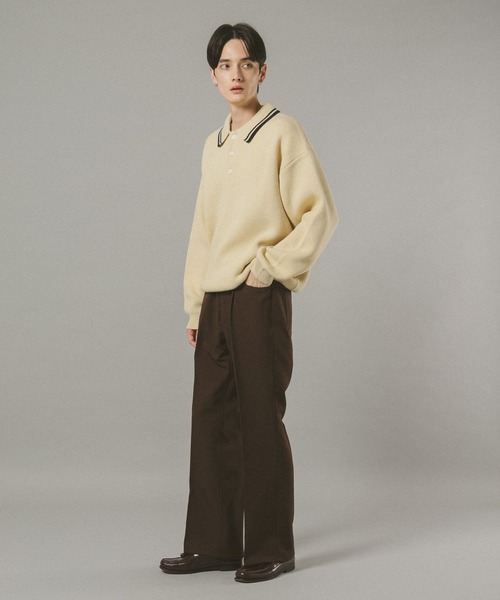 RAGEBLUE(レイジブルー)の「センタープレス/フレアスラックス(スラックス・メンズ・ブラウン/ベージュ/ブラック・MEDIUM/LARGE)」の16枚目の写真