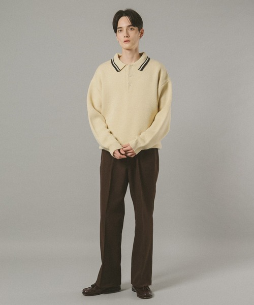 RAGEBLUE(レイジブルー)の「センタープレス/フレアスラックス(スラックス・メンズ・ブラウン/ベージュ/ブラック・MEDIUM/LARGE)」の17枚目の写真