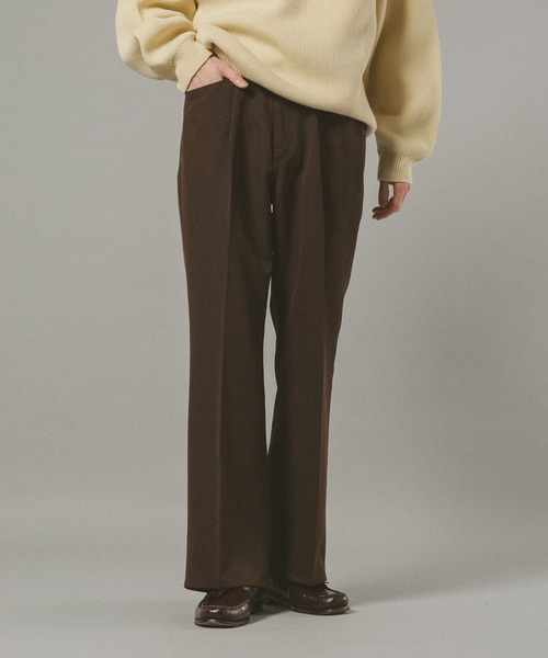 RAGEBLUE(レイジブルー)の「センタープレス/フレアスラックス(スラックス・メンズ・ブラウン/ベージュ/ブラック・MEDIUM/LARGE)」の18枚目の写真