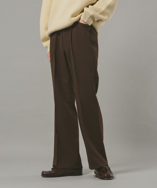 RAGEBLUE(レイジブルー)の「センタープレス/フレアスラックス(スラックス・メンズ・ブラウン/ベージュ/ブラック・MEDIUM/LARGE)」の19枚目の写真