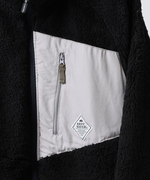 KRIFF MAYER（クリフメイヤー）の「KRIFF MAYER ひっくりスタンドJK（その他アウター・メンズ・ブラック/マルチ/その他・L/XL/M）」の17枚目の写真