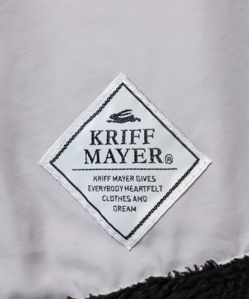KRIFF MAYER（クリフメイヤー）の「KRIFF MAYER ひっくりスタンドJK（その他アウター・メンズ・ブラック/マルチ/その他・L/XL/M）」の18枚目の写真