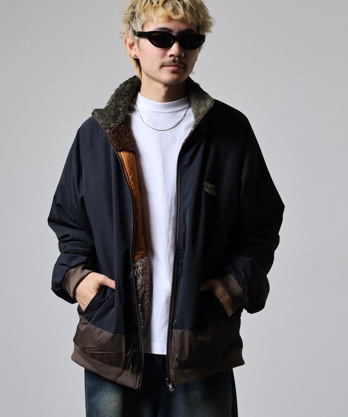 KRIFF MAYER（クリフメイヤー）の「KRIFF MAYER ひっくりスタンドJK（その他アウター・メンズ・ブラック/マルチ/その他・L/XL/M）」の22枚目の写真