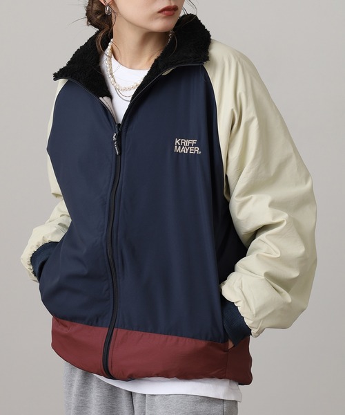 KRIFF MAYER(クリフメイヤー)の「KRIFF MAYER ひっくりスタンドJK(その他アウター・メンズ・ブラック/マルチ/その他・L/XL/M)」の7枚目の写真