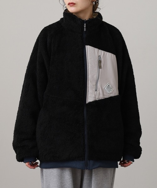 KRIFF MAYER(クリフメイヤー)の「KRIFF MAYER ひっくりスタンドJK(その他アウター・メンズ・ブラック/マルチ/その他・L/XL/M)」の6枚目の写真