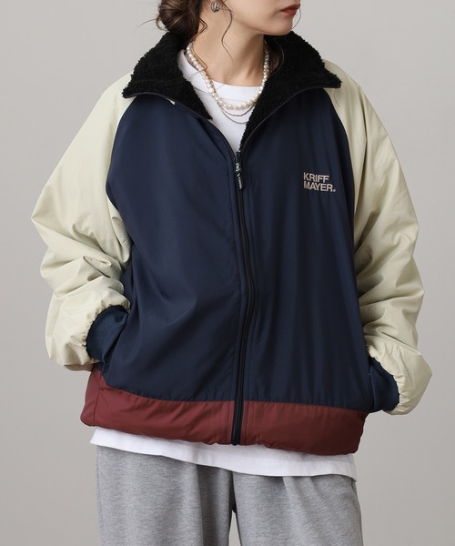 KRIFF MAYER(クリフメイヤー)の「KRIFF MAYER ひっくりスタンドJK(その他アウター・メンズ・ブラック/マルチ/その他・L/XL/M)」の8枚目の写真