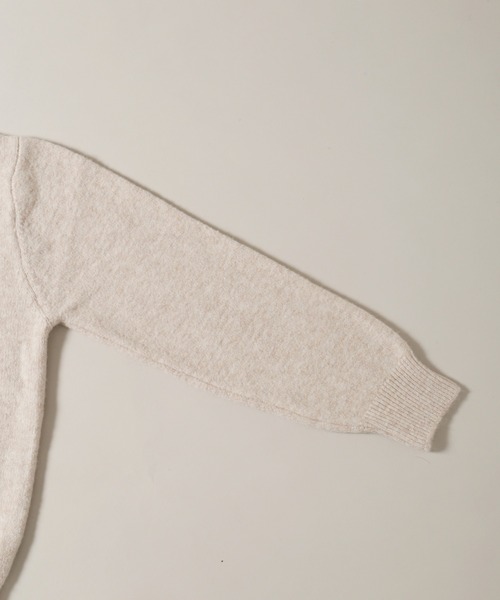 PHILLY（フィリー）の「リボンデザインジャガードニット（ニット/セーター・レディース・グレー/ネイビー/ベージュ・FREE）」の17枚目の写真