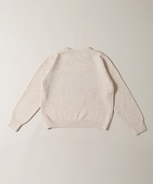 PHILLY（フィリー）の「リボンデザインジャガードニット（ニット/セーター・レディース・グレー/ネイビー/ベージュ・FREE）」の21枚目の写真