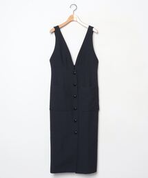 ゆうパケット◯ 美品 IENA ワンピース ジャンパースカート レース プリーツ きれいめ 可愛い 上品 大人 黒 F 日本製 f11b161WMN SLOBE IENA ワンピース 「WEB限定&frasl;追加」TR Vネックジャンパースカート