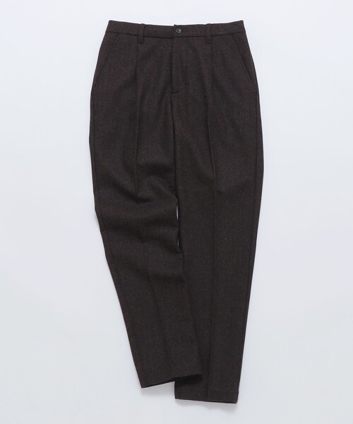 SHIPS Colors(シップス カラーズ)の「SHIPS Colors:T/W ツイード イージー スラックス(セットアップ対応可能)◇(スラックス・メンズ・ブラウン/ネイビー/ブラック・MEDIUM/SMALL/X-LARGE/LARGE)」の1枚目の写真