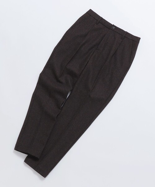 SHIPS Colors(シップス カラーズ)の「SHIPS Colors:T/W ツイード イージー スラックス(セットアップ対応可能)◇(スラックス・メンズ・ブラウン/ネイビー/ブラック・MEDIUM/SMALL/X-LARGE/LARGE)」の14枚目の写真