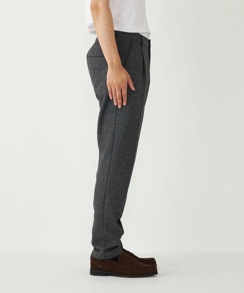SHIPS Colors(シップス カラーズ)の「SHIPS Colors:T/W ツイード イージー スラックス(セットアップ対応可能)◇(スラックス・メンズ・ブラウン/ネイビー/ブラック・MEDIUM/SMALL/X-LARGE/LARGE)」の21枚目の写真