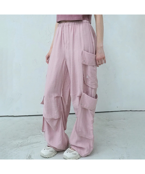 AVANDRESS(アバンドレス )の「2ポケットクーリングカーゴパンツ - 5COL(スウェットパンツ・メンズ・ブラック/チャコール/ミント/PINK/ホワイト・SMALL/MEDIUM/LARGE)」の5枚目の写真