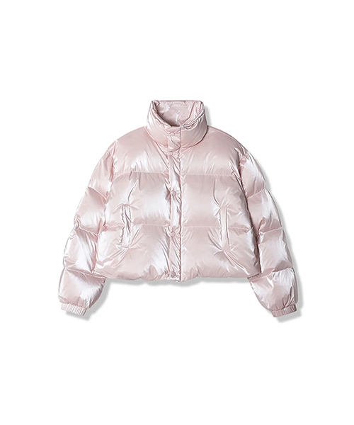 Siberia Duck Stella Crop Padding PINK(ダウンジャケット/コート Siberia Duck Stella Crop Padding PINK(ダウンジャケット/コート