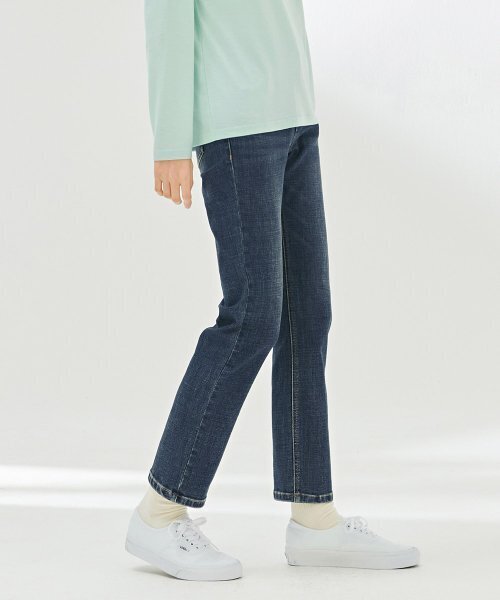 CHASECULT（チェイスカルト）の「レディース ヒドゥンバンディングスリムストレートデニムパンツ-DARG2363B04（デニムパンツ・レディース・ネイビー・74/67/70/76）」の5枚目の写真