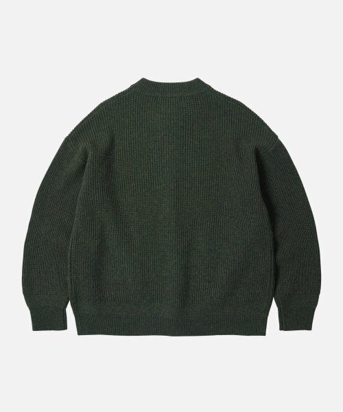 FRIZMWORKS(フリズムワークス)の「WOOL DECK ZIP UP CARDIGAN _ FOREST GREEN(カーディガン/ボレロ・メンズ・その他・MEDIUM/LARGE/X-LARGE/SMALL)」の2枚目の写真