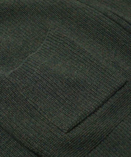 FRIZMWORKS(フリズムワークス)の「WOOL DECK ZIP UP CARDIGAN _ FOREST GREEN(カーディガン/ボレロ・メンズ・その他・MEDIUM/LARGE/X-LARGE/SMALL)」の5枚目の写真