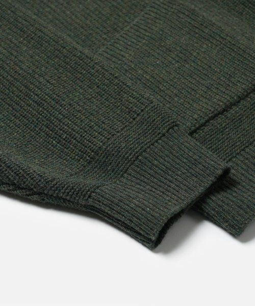 FRIZMWORKS(フリズムワークス)の「WOOL DECK ZIP UP CARDIGAN _ FOREST GREEN(カーディガン/ボレロ・メンズ・その他・MEDIUM/LARGE/X-LARGE/SMALL)」の6枚目の写真