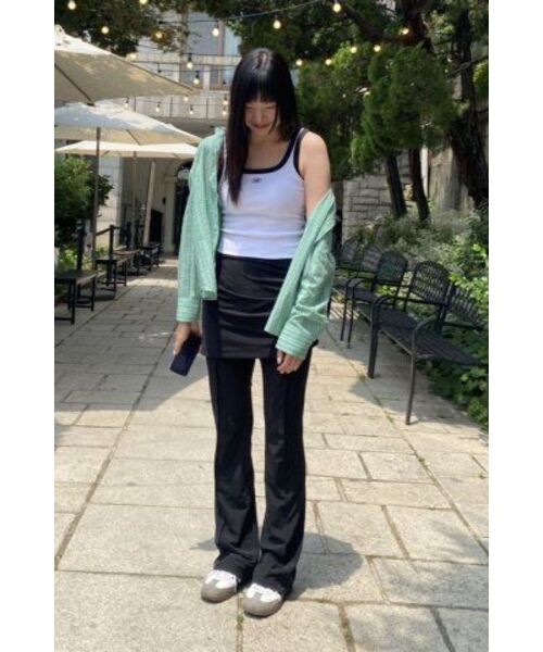 Kijun(キジュン)の「BETTA Oversized Shirt Green Stripe(シャツ/ブラウス・レディース・その他・MEDIUM)」の10枚目の写真