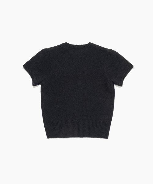 TTUDEMENT（トュードメント）の「ANGORA HALF SLEEVE PULLOVER BLACK（ニット/セーター・レディース・その他・FREE）」の5枚目の写真