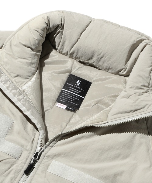 Valley Apparel(バレーアパレル)の「LEVEL7 TYPE PARKA Level7タイプジャケット/フライトジャケット(ミリタリージャケット・メンズ・ブラック/グレー系その他/ライトブラウン・SMALL/MEDIUM/LARGE/X-LARGE)」の5枚目の写真