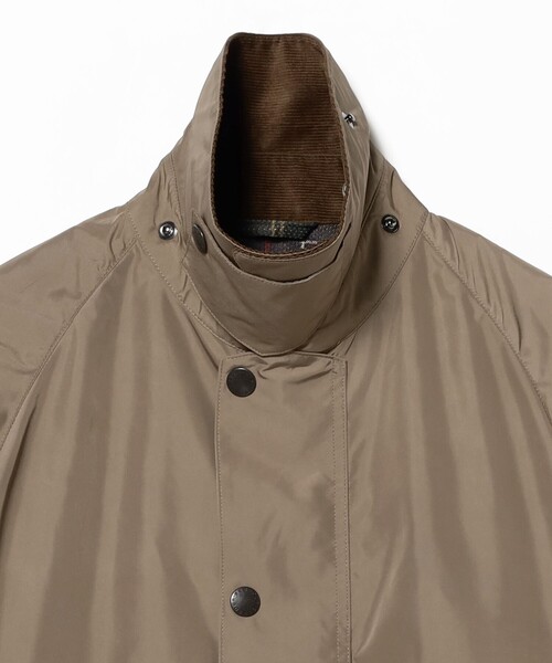 Barbour(バブアー)の「【別注】Barbour / TRANSPORT ポリエステル メモリーツイル ジャケット(ブルゾン・メンズ・ブラック/カーキ・34/36/38/42/40)」の7枚目の写真