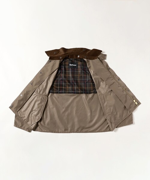 Barbour(バブアー)の「【別注】Barbour / TRANSPORT ポリエステル メモリーツイル ジャケット(ブルゾン・メンズ・ブラック/カーキ・34/36/38/42/40)」の11枚目の写真