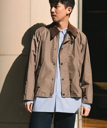 Barbour（バブアー）の「【別注】Barbour   TRANSPORT ポリエステル メモリーツイル ジャケット（ブルゾン）」