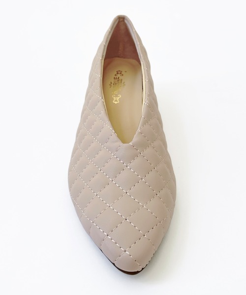 RUIRUE BOUTIQUE(ルイルエブティック)の「ローヒールパンプス 2type | 靴 / ローヒールパンプス / 低ヒールパンプス(パンプス・レディース・ホワイト/ベージュ/ブラック・23cm/23.5cm/24cm/24.5cm)」の10枚目の写真