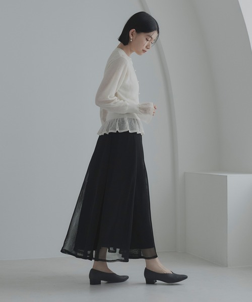 RUIRUE BOUTIQUE(ルイルエブティック)の「ローヒールパンプス 2type | 靴 / ローヒールパンプス / 低ヒールパンプス(パンプス・レディース・ホワイト/ベージュ/ブラック・23cm/23.5cm/24cm/24.5cm)」の17枚目の写真