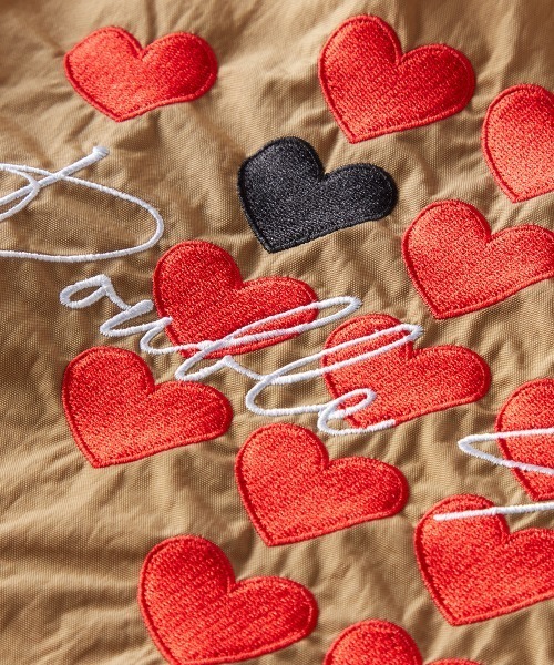 DOUBLE STANDARD CLOTHING（ダブルスタンダードクロージング）の「Ball&Chain / ハートミニショッピングバッグ（エコバッグ/サブバッグ・レディース・ブラック/キャメル・FREE）」の4枚目の写真