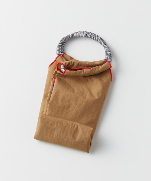 DOUBLE STANDARD CLOTHING（ダブルスタンダードクロージング）の「Ball&Chain / ハートミニショッピングバッグ（エコバッグ/サブバッグ・レディース・ブラック/キャメル・FREE）」の8枚目の写真