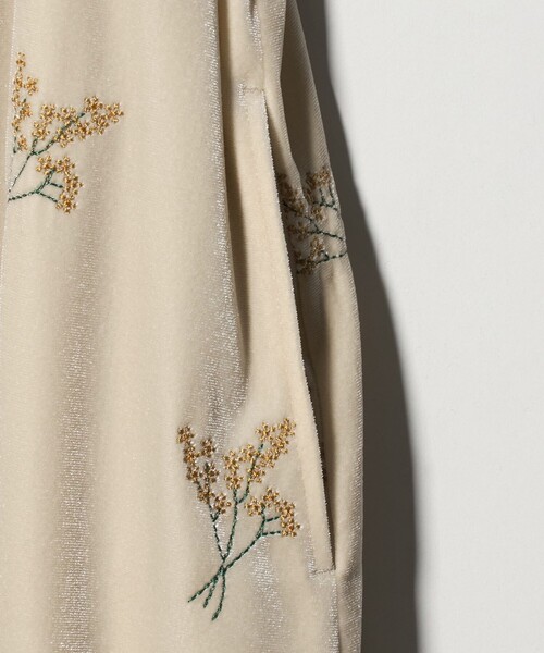 セール】ベロア シシュウ キャミソール ワンピース（ワンピース