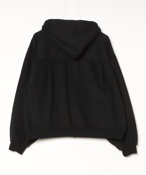 BEAVER（ビーバー）の「B omnivore/ビーオムニボー　SWEAT ZIP HOODIE（パーカー・メンズ・ブラック/グレー・L/M）」の3枚目の写真