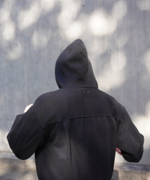 BEAVER（ビーバー）の「B omnivore/ビーオムニボー　SWEAT ZIP HOODIE（パーカー・メンズ・ブラック/グレー・L/M）」の16枚目の写真