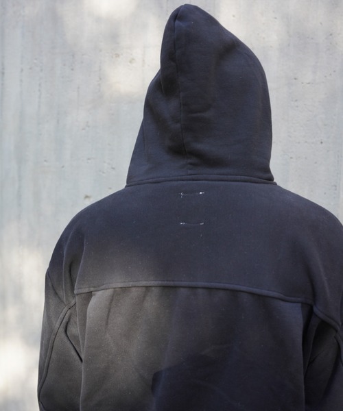 BEAVER（ビーバー）の「B omnivore/ビーオムニボー　SWEAT ZIP HOODIE（パーカー・メンズ・ブラック/グレー・L/M）」の17枚目の写真